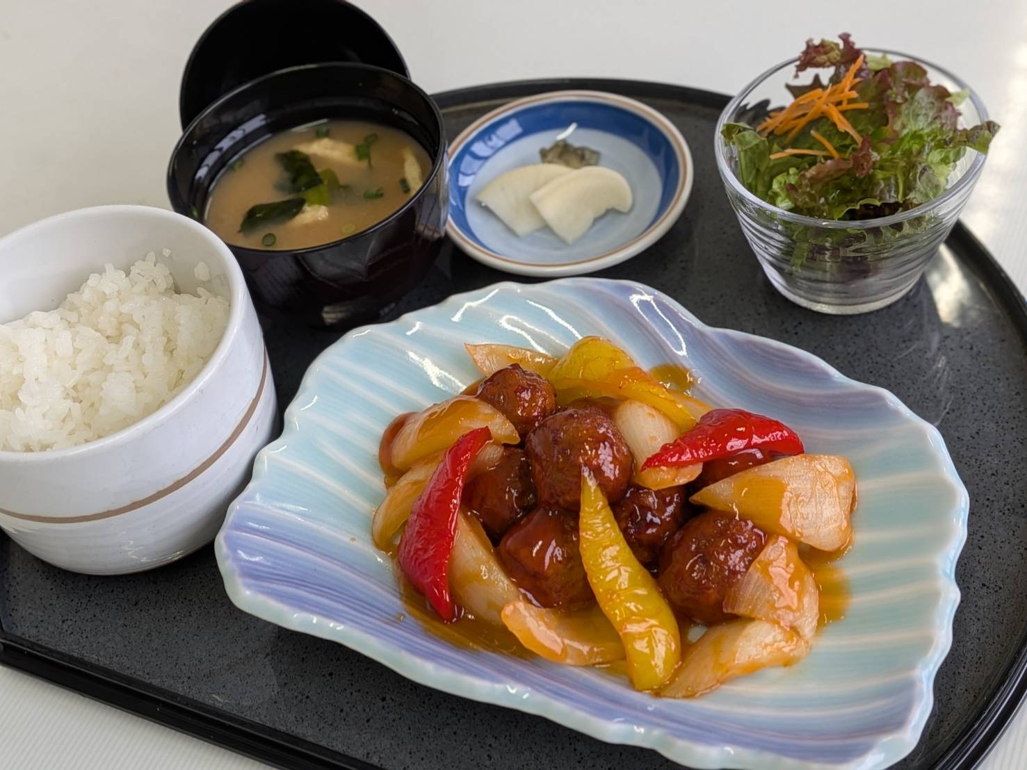 昼食の写真